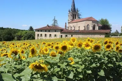 Image de grande maison a la campagne ideal pour une reunion familiale