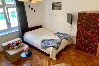 Garçonnière avec air conditionné Opatija (As-14937-b)