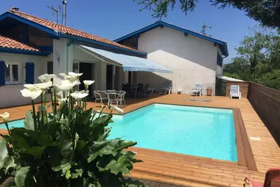Image de 10% Promo Juillet! Bidart proche biarritz villa 14 personnes à 400m de la plage