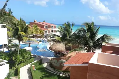 Image de Condo de plage, Playa Del Carmen, Mexique, vue spectaculaire! 333s
