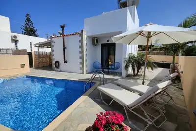 Image de Dernière-min 35% de vente! Villa Balos avec piscine totalement privée, WiFi gratuit, A \/ C, parking