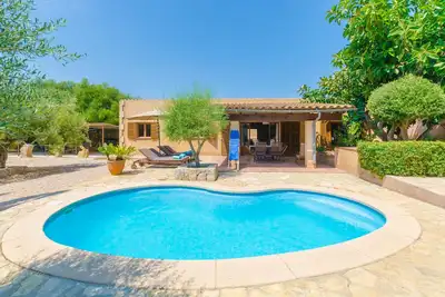 Finca Sa Plana - Villa with private pool in Son Servera. Free WiFi