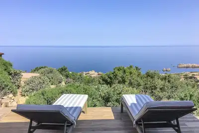 Image de Villa Stelle, Costa Paradiso in Gallura, vue sur la mer