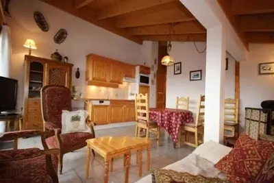 Image de Bel appartement familial aux Saisies avec balcon s\/expos sud et équipements complets