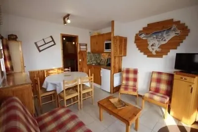 Image de Les Saisies - Appart 6 pers, balcon, équipements complets