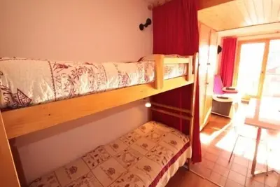 Image de Les Saisies - Studio-Cabine avec balcon sud et casier Ă skis