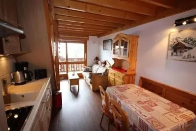 Image de Appartement 3 pièces mezzanine, 8 pers, 2 Sdb, proche pistes et commerces