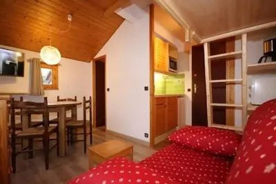 Image de Charmant studio aux Saisies, 2 pers, rénové, proche pistes et commerces