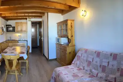 Image de Les Saisies - Charmant studio mezzanine 6 pers, parking