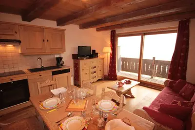 Image de Appartement 2 pièces cabine 6 pers aux Saisies, garage inclus