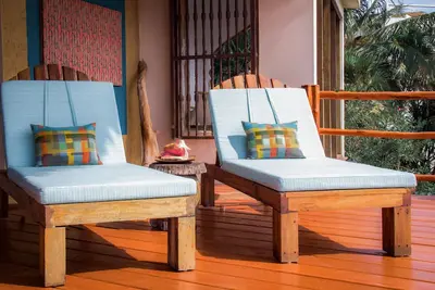 Une villa de designers sur la plage!