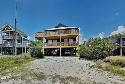 Image de Tortue Sanctuary: 4 Br / 3 Ba vue magnifique sur l'océan à Topsail Beach, pour 8 personnes