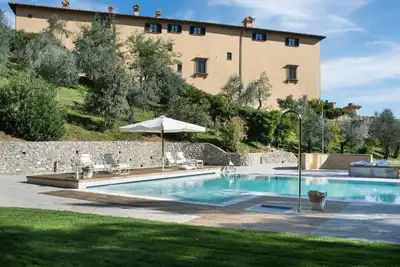 Image de Villa Il Cerretino Toscane campagne piscine de luxe Florence