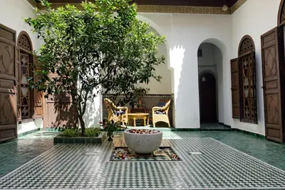 Image de Un riad traditionnel en exclusivité, présent dans les grandes revues artistiques