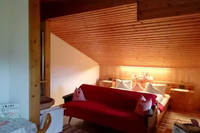 Image de Bischofsmütze chambre double - Payrhof - Vacances en famille au Bio-Bergbauernhof