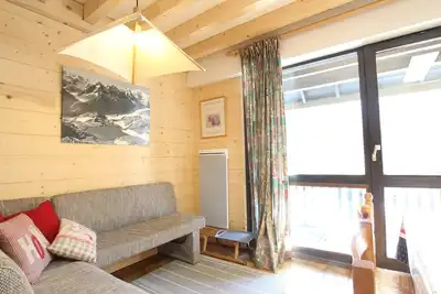Image de Triplex 6 Pers avec Balcon, Secteur Calme à Saint-Chaffrey, Proche Navette Skieur