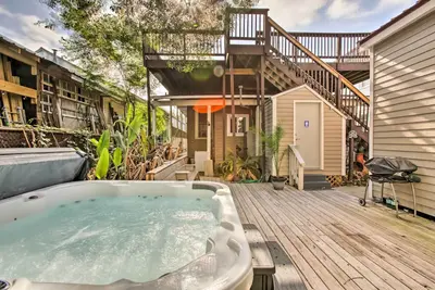 Image de La Nouvelle-Orléans Home w / Hot Tub-1 Mi au quartier français!
