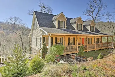 Image de Privé Smoky Mountain Home w / Porche & Peak Vues!