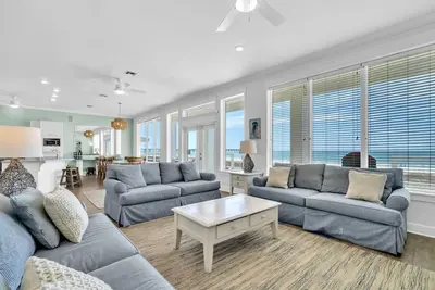 Image de Fishers☀Beachfront pour 20☀Open du 3 au 6 août! Gulf Front Decks-Walk 2 Pier Park