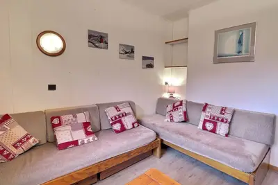 Image de Duplex 5/6 pers, aux pieds des pistes, proche commerces, balcon, WiFi, animaux Ok