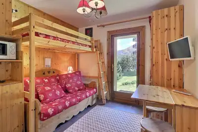 Image de Charmant Studio au Pied des Pistes, Tout Équipé, Idéal pour 2 Personnes, Méribel Mottaret
