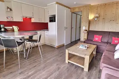 Image de Appartement charmant à Méribel, pour 6 pers, balcon, quartier calme