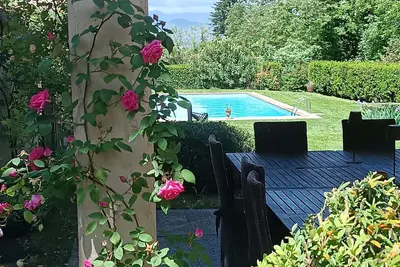 Image de Villa Xvi sec Avec piscine d'eau salée Wifi A \/ C dans une zone clôturée