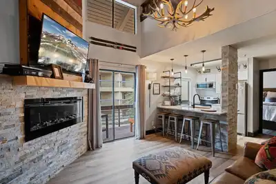 Image de Condo Cb Ski Shak côté piste dans le «Heart of Mount Crested Butte»
