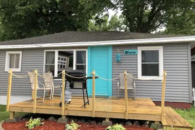 Image de Le chalet Olivia pour 10 personnes situé à 5 minutes à pied du parc Arnolds.