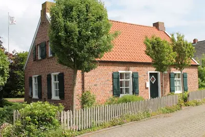 Image de Maison frisonne romantique sur la côte frisonne orientale