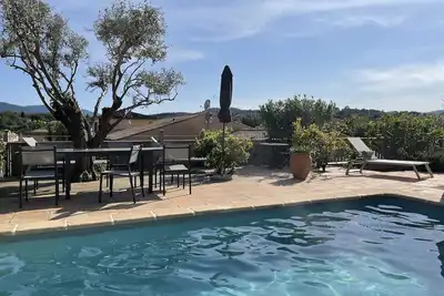 Image de Golfe de St Tropez, Piscine, appartement indépendant dans villa 10mn des plages