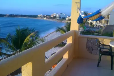 Image de Condo en bord de mer sur Half Moon Bay, North Akumal, à quelques pas de la plage