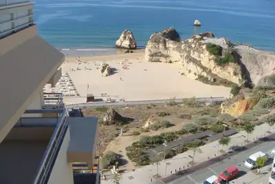 Image de Magnifique vue sur la plage et la rivière, en première ligne avec garage T2. 1978 / Al