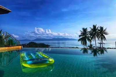 Image de sea view, confort, cosy, 3chambres, Bophut Hill, North cost near chaweng