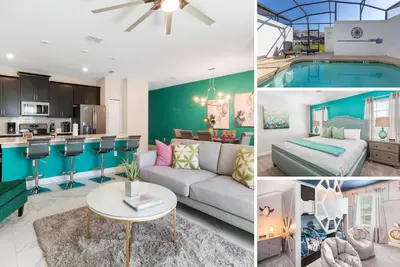 Image de Oasis Évasion | Townhome 4 chambres avec chambre d'enfants et piscine privée