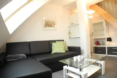 Image de Superbe appartement penthouse avec jacuzzi, douche spa et Wi-Fi