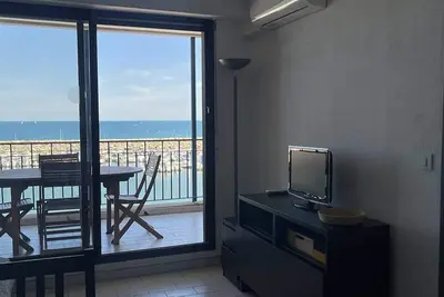 Image de Appartement 2 pièces cabine - 5 pers, clim, parking privé, à 50m de la plage