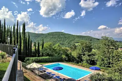 Image de Maison de vacances privée avec climatisation, piscine privée, Wifi, bain à remous, Tv, patio