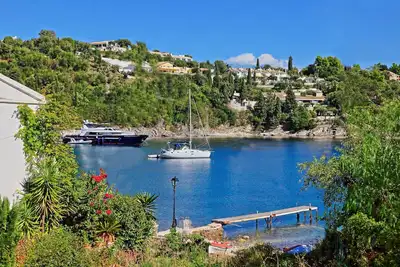 Image de Angelina Studio: Studio climatisé avec terrasse spectaculaire et vue sur la mer