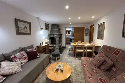 Image de Appartement chaleureux avec terrasse, à 250m des pistes - Méribel, animaux acceptés