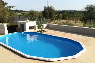 villa due trulli art house avec piscine sur vue panoramique sur la \"Vallée d'Itria\"