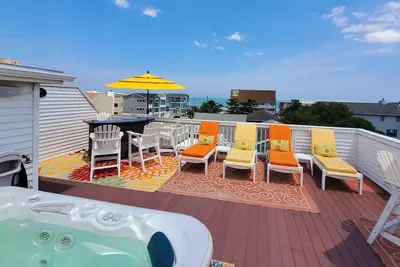 Image de Oceanblock 4br Luxury Home W / 4 Niveaux, bain Ă remous et une vue imprenable!