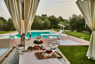Image de Villa Niccolai: Charme Toscane Villa avec piscine privée et de luxe Shading Parc