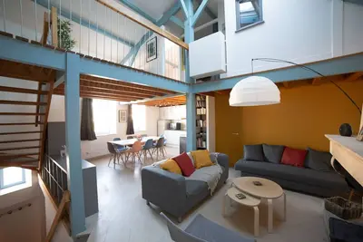 Image de Maison La Rochelle prés du Vieux Port pour 6 à 9 personnes, vue sur le canal