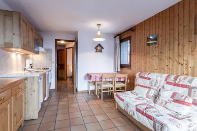 Image de Studio 26m² plein sud, proche pistes et commerces, La Clusaz, garage inclus