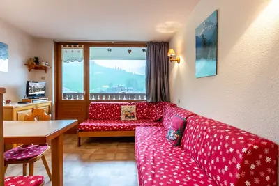 Image de Studio cosy proche pistes et commerces, garage inclus, balcon exposé sud