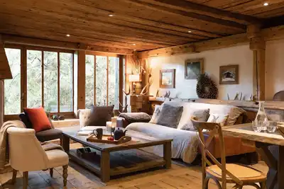 Image de Chalet 3*, ferme rénovée, 10 pers, proche pistes, garage, animaux admis