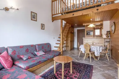 Image de 3 pièces+mezzanine, 6 pers, proche Bossonnet, garage, animaux admis