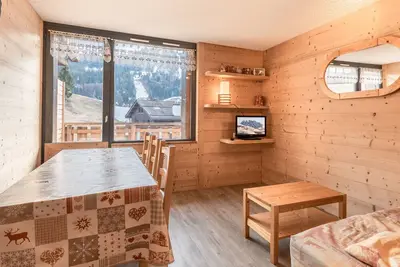 Image de Location idéale à La Clusaz : 6 pers, entre village et pistes, garage, ascenseur, wifi