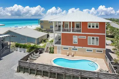 Image de Dune Vista - Dune Allen Beach! 30a! Vues du golfe! Piscine privée! Des pas vers le sable!